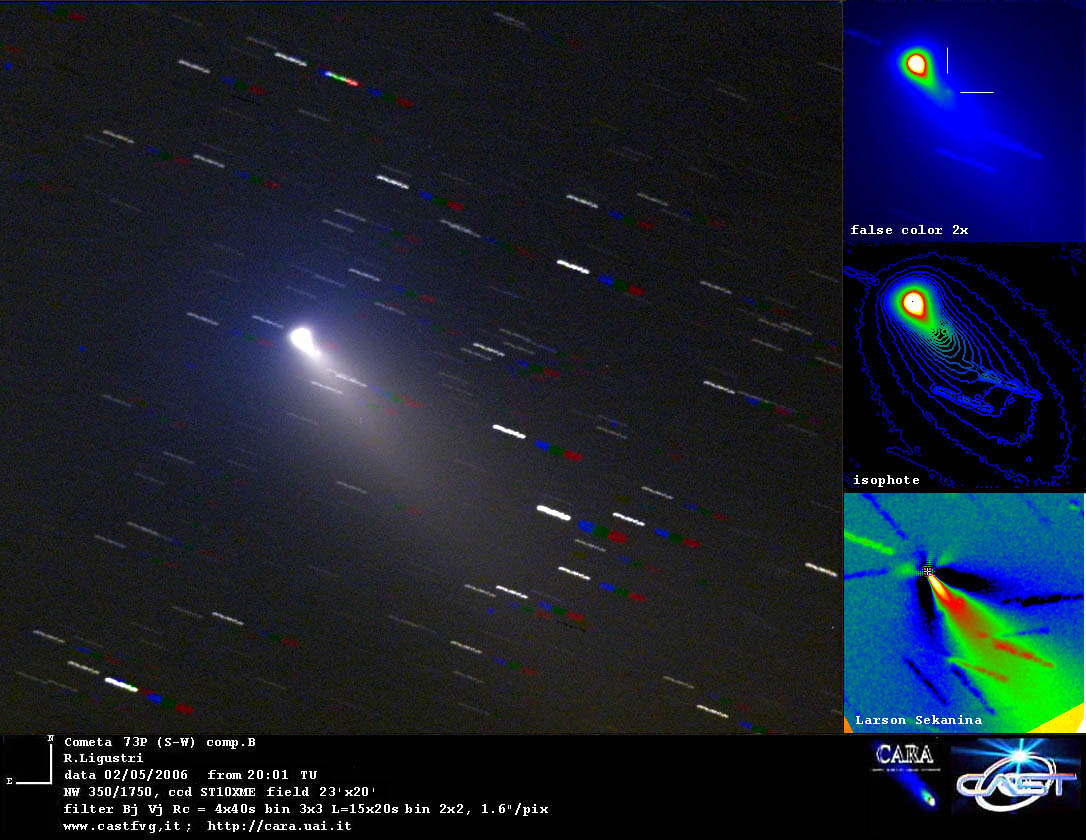 Schwassmann-Wachmann 3 comet: 124 KB