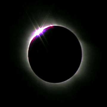 Animation of total eclipse: 1040 KB