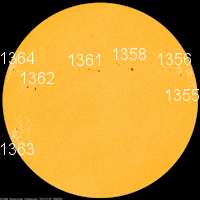 image 16 KB; image linked: 5.422 KB; solar photosphere photographed by SDO/HMI in morning of november 30, 2011