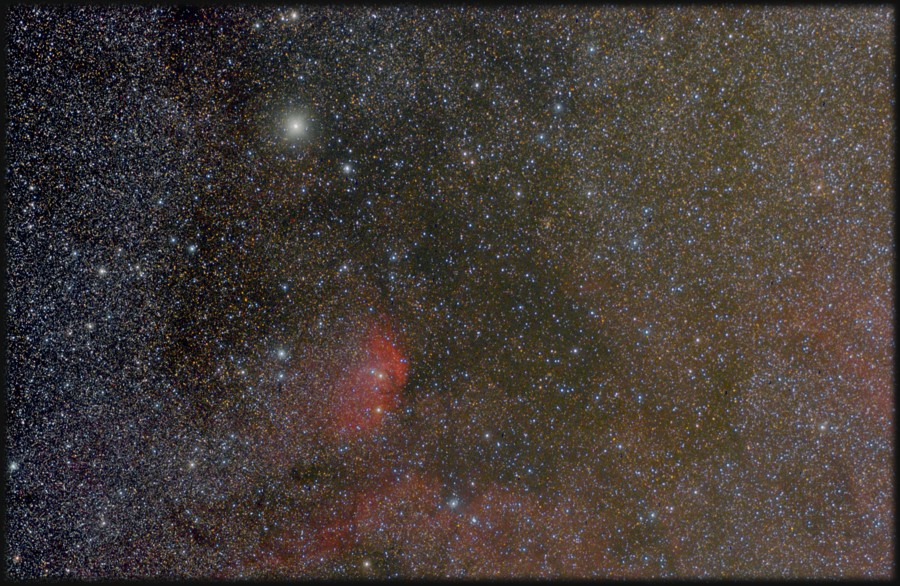 Sharpless 2-101 nebula: 235 KB; click on the image to enlarge