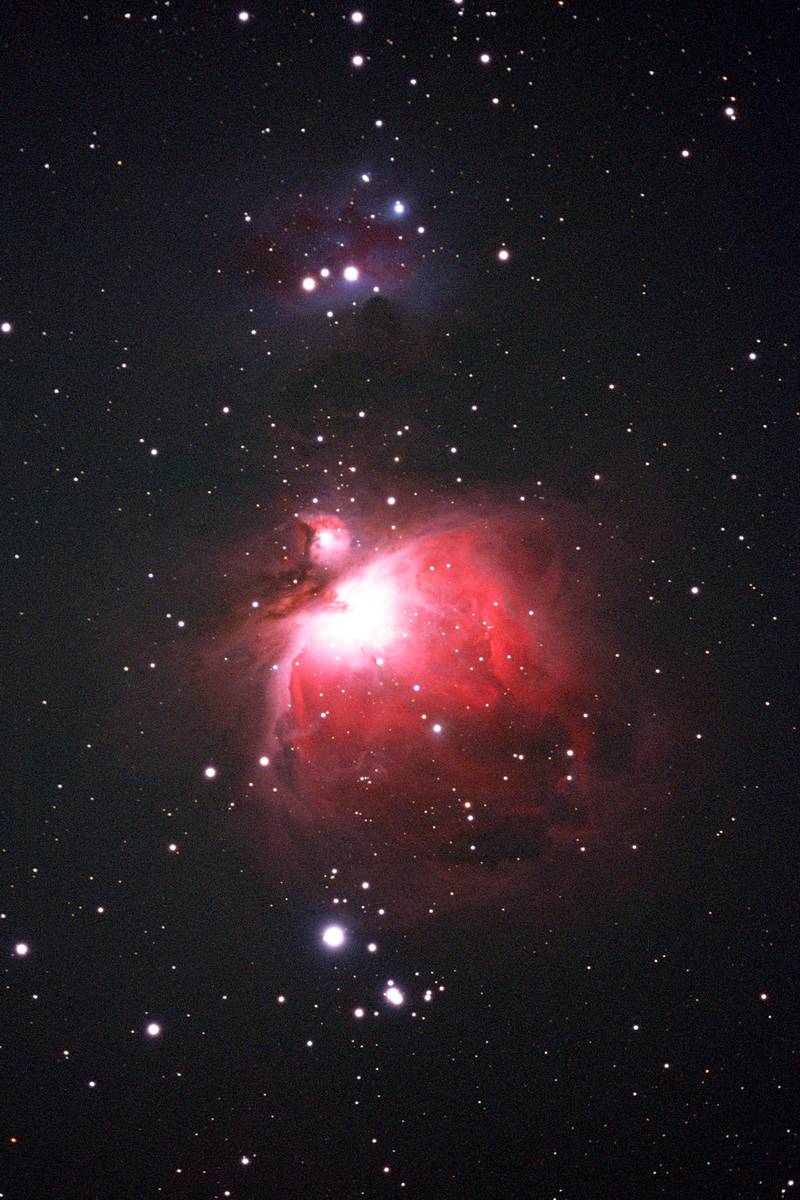 Orion Nebula-118 KB; clicca l'immagine per ingrandirla