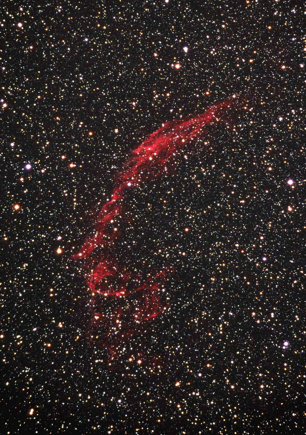 Velo nebula-NGC 6992: 233 KB; cliccandola l'aprirete a 1053 x 1500 pixel