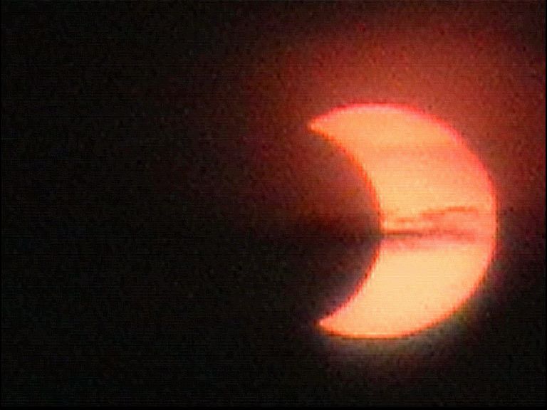 L'eclisse da Trivignano; 48 kB