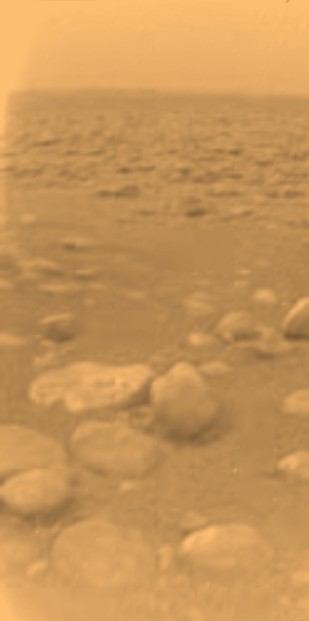 La superficie di Titano: 20 KB