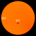 Fotosfera del 15 agosto 2003: 7 kB; linkata del 15 agosto: 122 kB