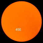 FOTOSFERA IL 9 SETTEMBRE 2003: 6 kB; link 124 kB