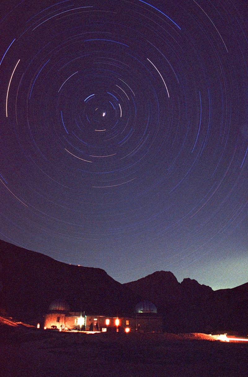 North Pole Rotation observed from Campo Imperatore: 134 KB