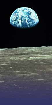 La Terra vista dalla Luna: 6 KB
